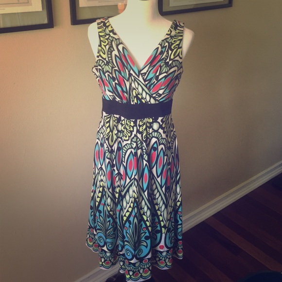 Fun printed dress - Picture 1 of 3