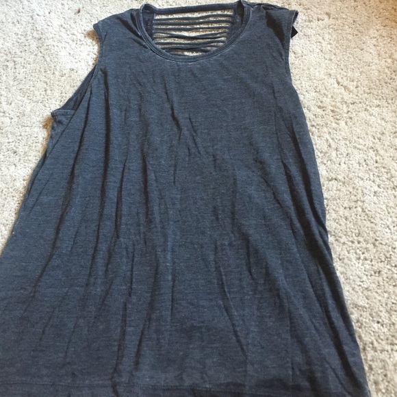 Betsey Johnson shirt with open lined back