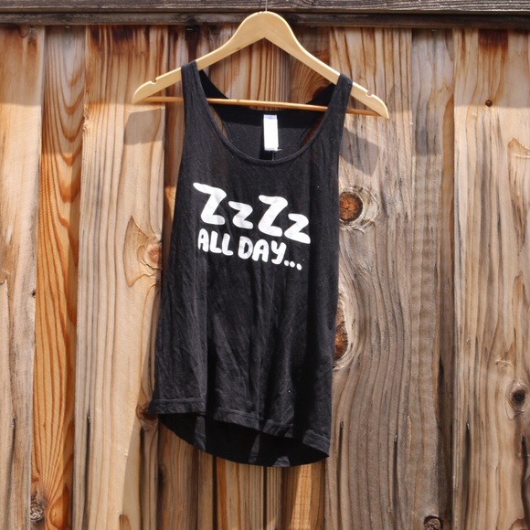 Night shirt "zzz all day"