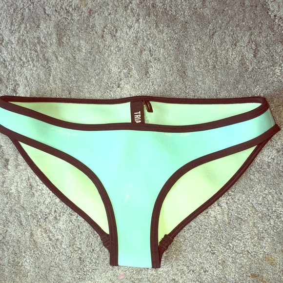 Mint triangl bikini bottoms