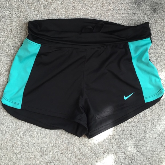 Nike Foldover Waistband Athletic Shorts
