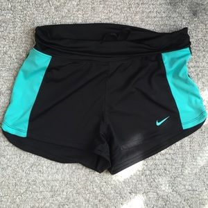 Nike Foldover Waistband Athletic Shorts