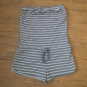 Striped Romper (coverup)