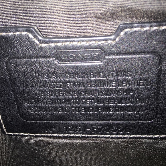 Coach messenger bag in black. - Picture 3 of 4