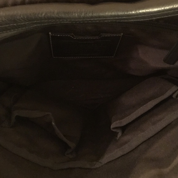 Coach messenger bag in black. - Picture 4 of 4