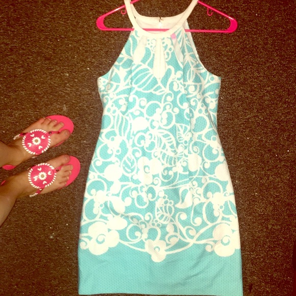 Lilly Pulitzer Halter Dress Size 6!