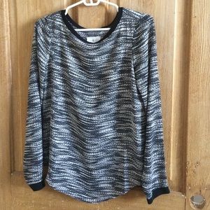 LOFT Lou & grey spacedye LS shirt
