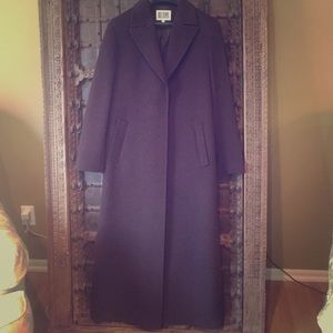 Bill Bass size 8 Floor-length Wool/Cashmere Jacket