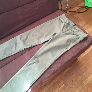 Olive green pants