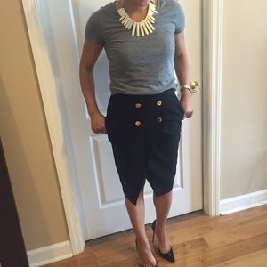 Black Zara skirt sz M