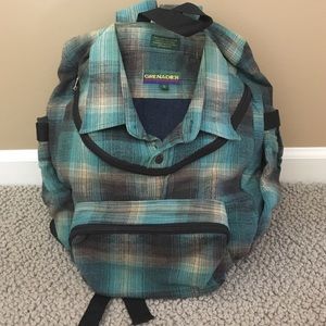 Flannel Shirt Backpack