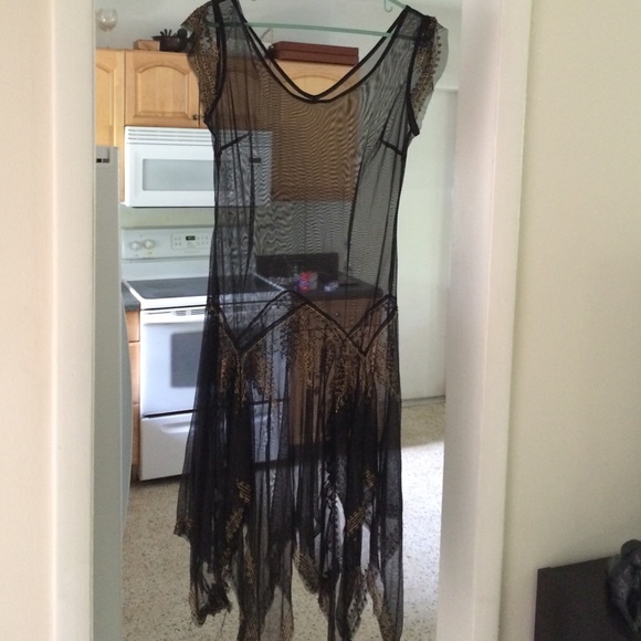 Vintage (1920 inspired ) sheer dress.