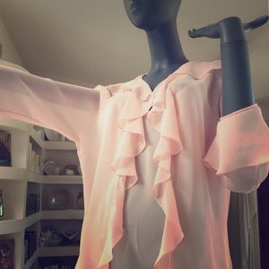 Chaps Medium Pink Blouse