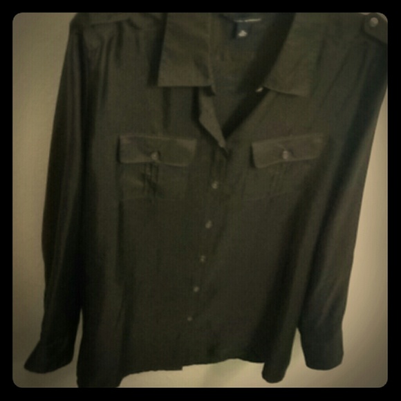 Button up Chocolate Brown LS