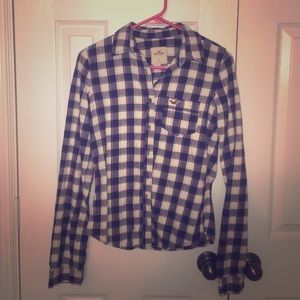 A causal button down
