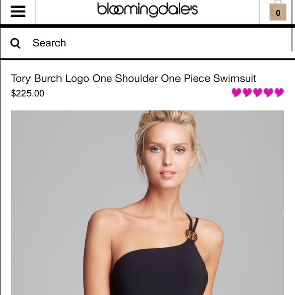 Last one-NWT Tory Burch one pieces swimsuit - Picture 2 of 4