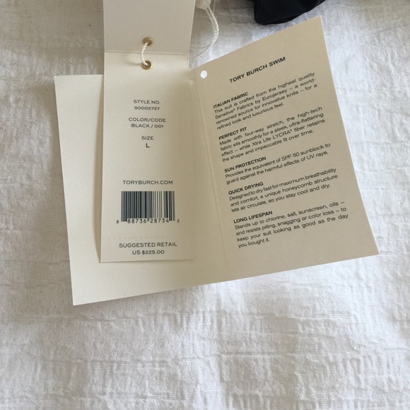 Last one-NWT Tory Burch one pieces swimsuit - Picture 4 of 4