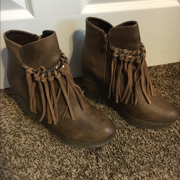 Wedge Booties