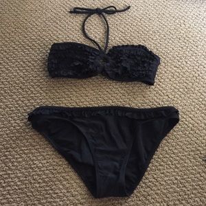 Black bathing suit