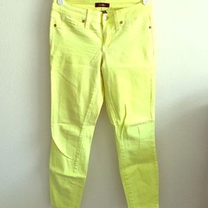 Bebe Neon stretch jeans
