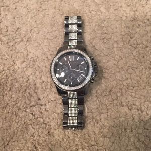 Gun Metal Great Micheal Kors Watch