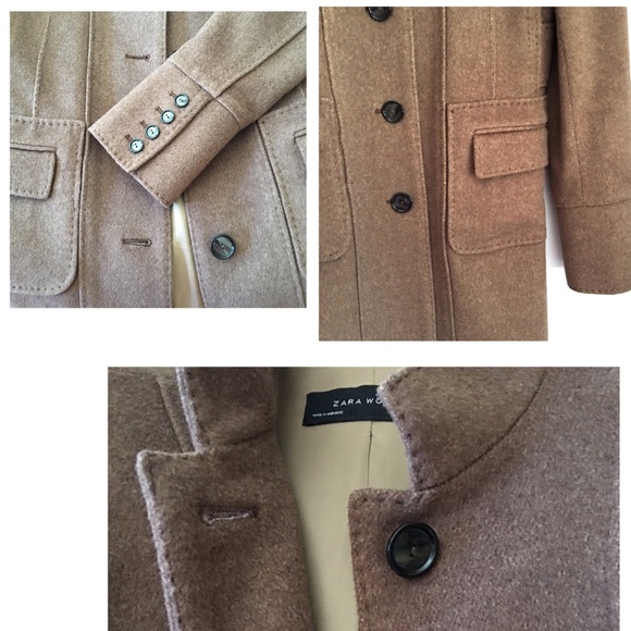 Zara Wool Coat - Picture 2 of 10