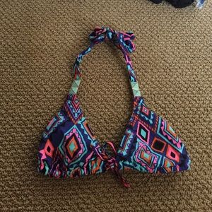 Patterned bathing suit