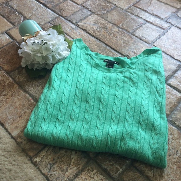 H&M Seafoam Knit Sweater