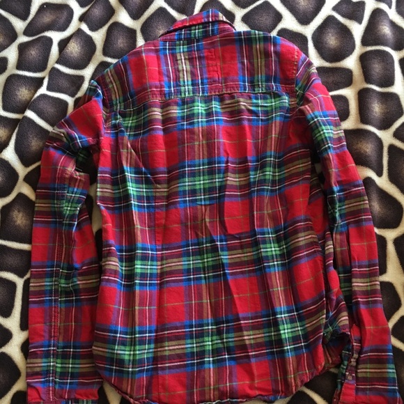 Abercrombie & Fitch Red Flannel - Picture 3 of 3