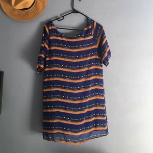 Francesca's open back dress