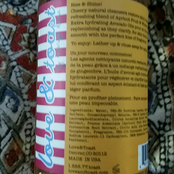 Love & toast mandarin tea shower gel - Picture 3 of 3