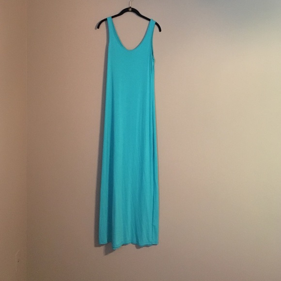 Never worn blue maxi dress