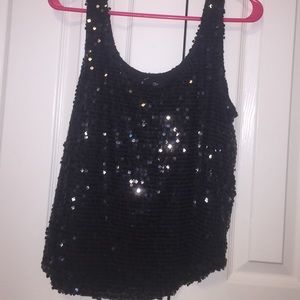 Sequins tank