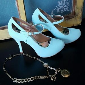 Mint Colored Heels