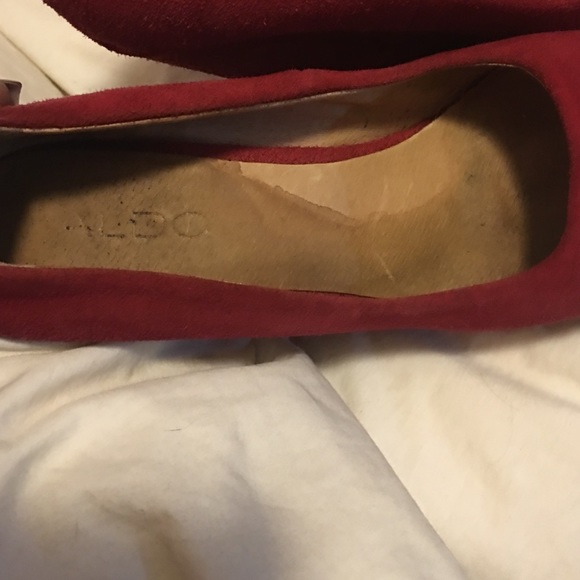 Red Aldo Heels - Picture 2 of 3