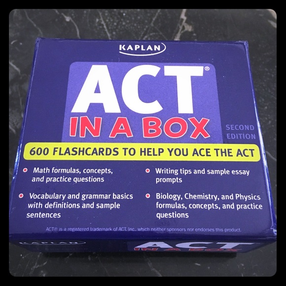 Kaplan ACT Flashcards 2nd Edition