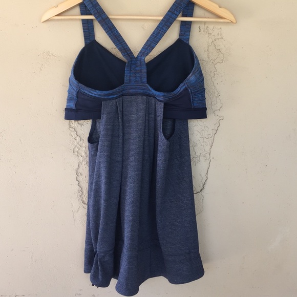 Lululemon tank with built in sports bra - Picture 2 of 4