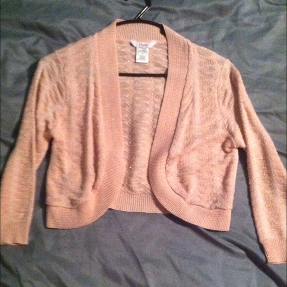 Pink candies shrug/cardigan