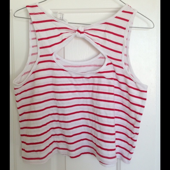 Forever 21 Open Back Cropped Tank - Picture 1 of 3