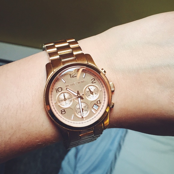 Michael Kors Accessories - Rose Gold Michael Kors Watch