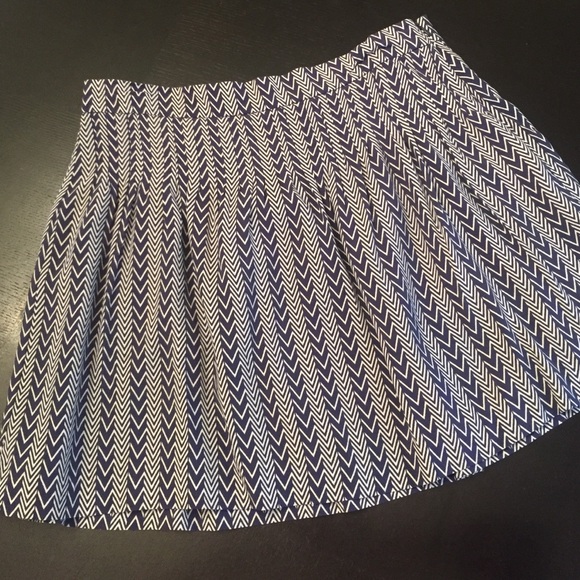 Pleated mini skirt