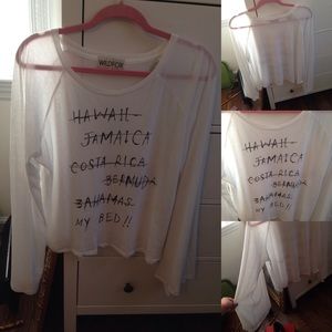 Wildfox loose shirt