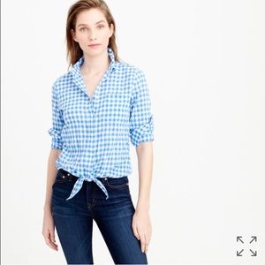 Banana Republic White Button-Up Blouse Sz:10