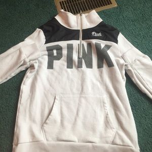 PINK quarter zip jacket