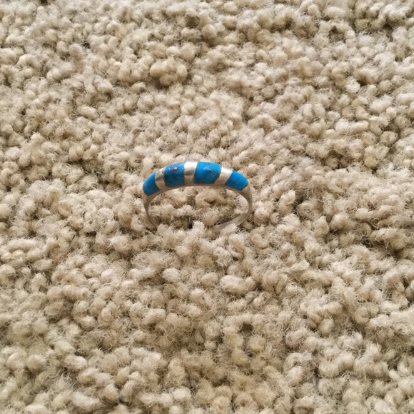 Silver and Turquoise ring