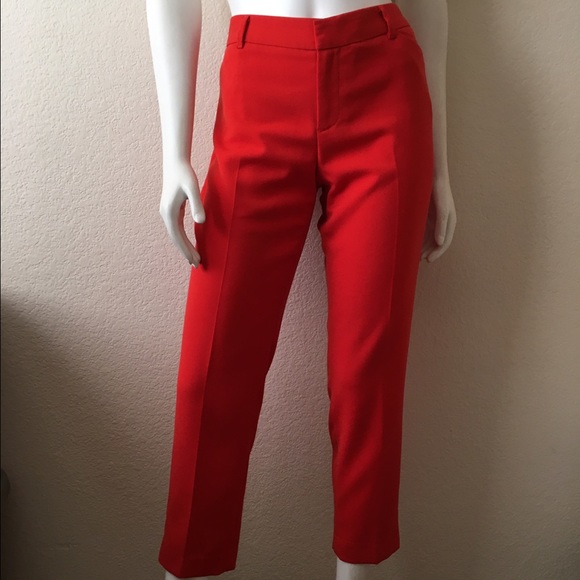GAP Pants - Gap Red Cropped Pants