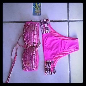 NWT Summer Bikini - Color Pink