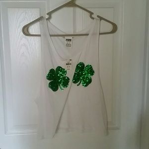 PINK Shamrock Shirt