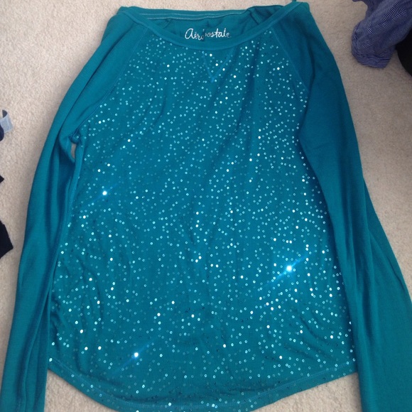 Long sleeve Aeropostale Tee with sequins