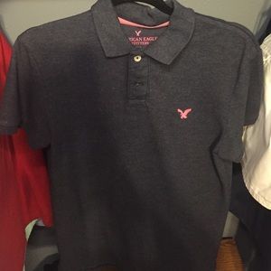 Gray Polo shirt